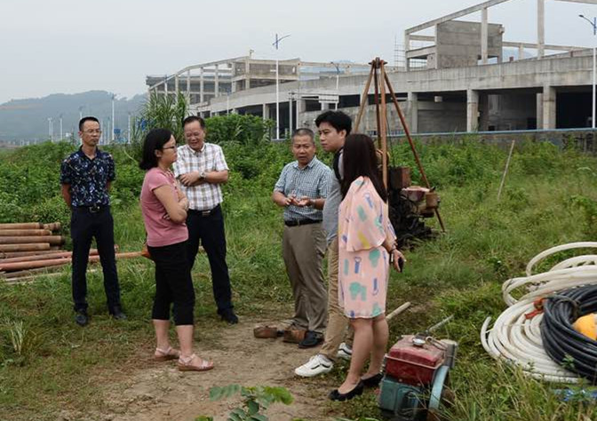 湾昊生物项目开工钻探(图2)